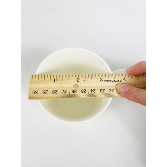 Starbucks 2014 Ivory Gold Holiday Christmas Tree Coffee Mug Cup 15.2 oz. - Picture 9 of 10